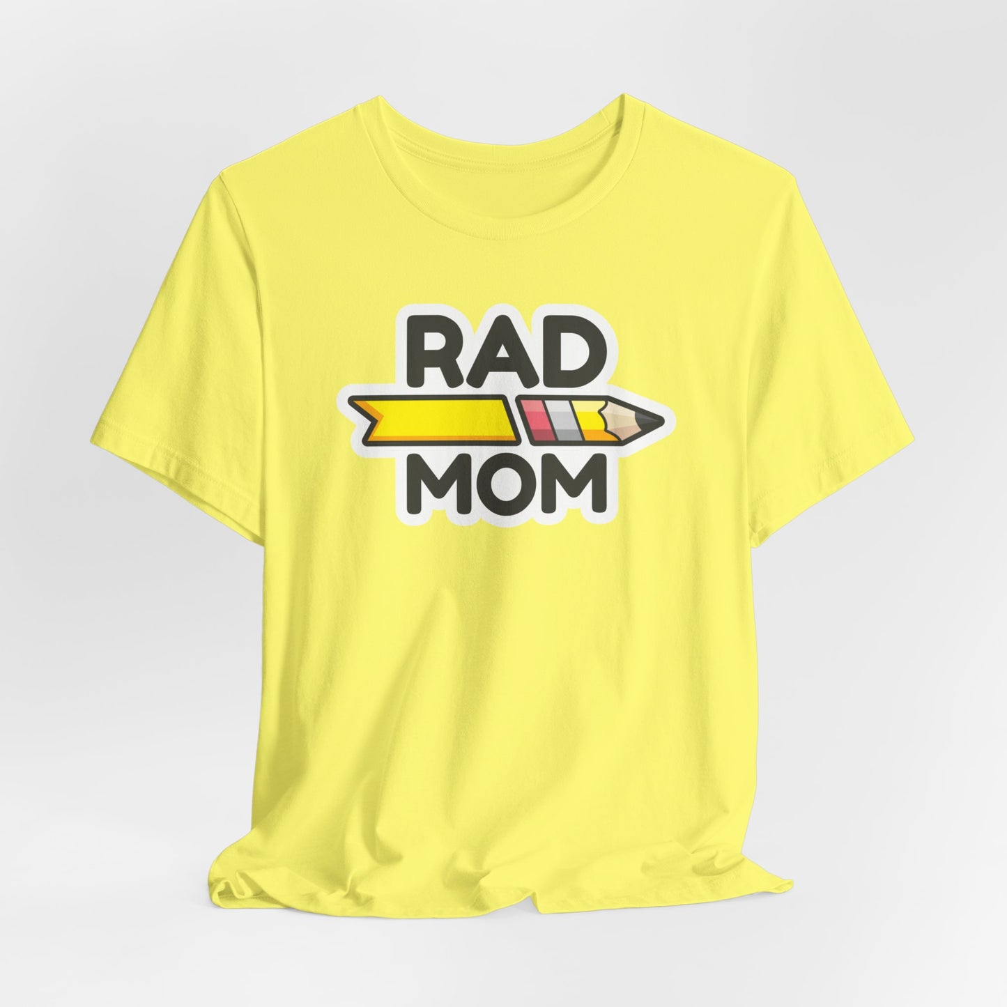 "RAD MOM" SQUAD Jersey Short Sleeve Tee