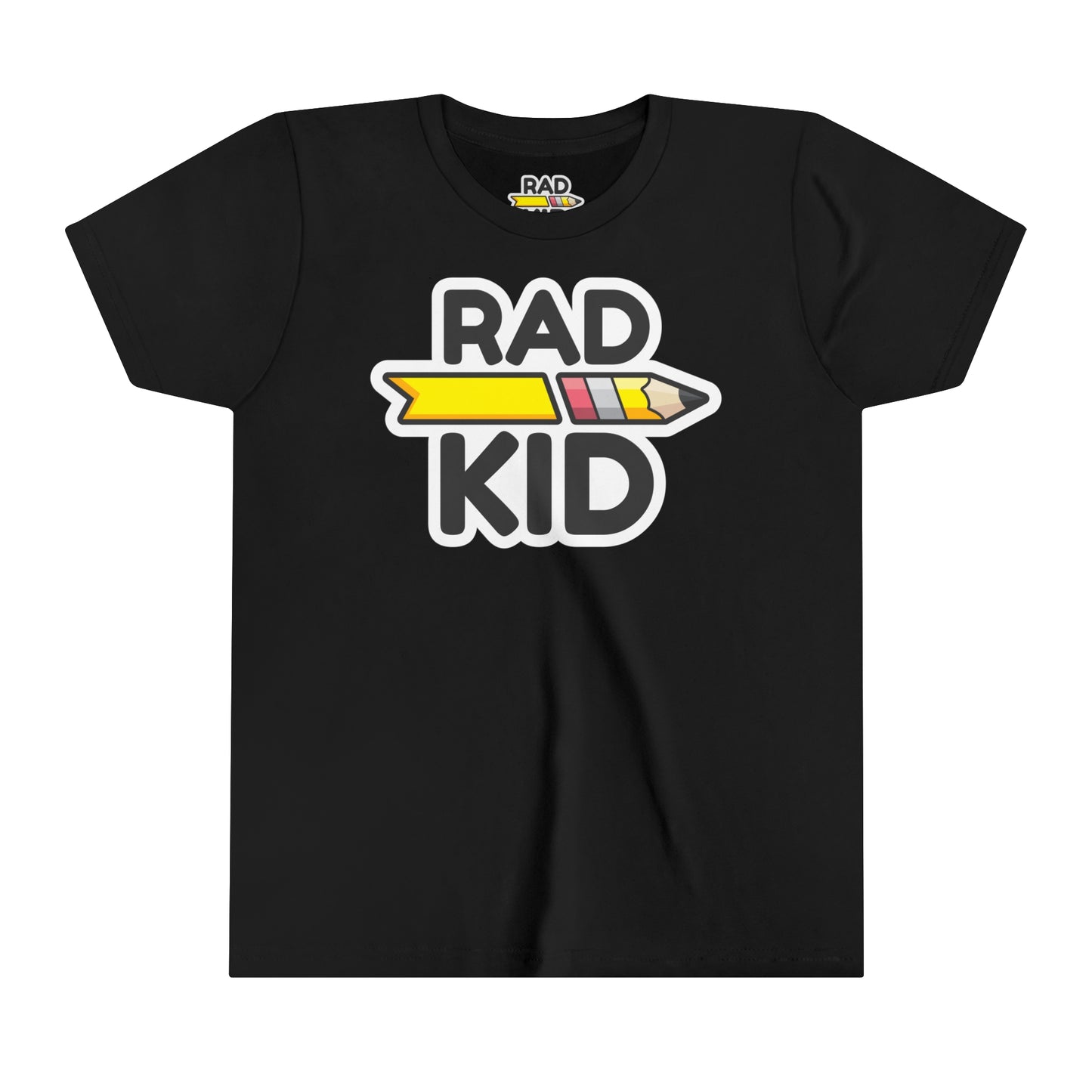 "RAD KID" SQUAD Youth Short Sleeve Tee Shirt